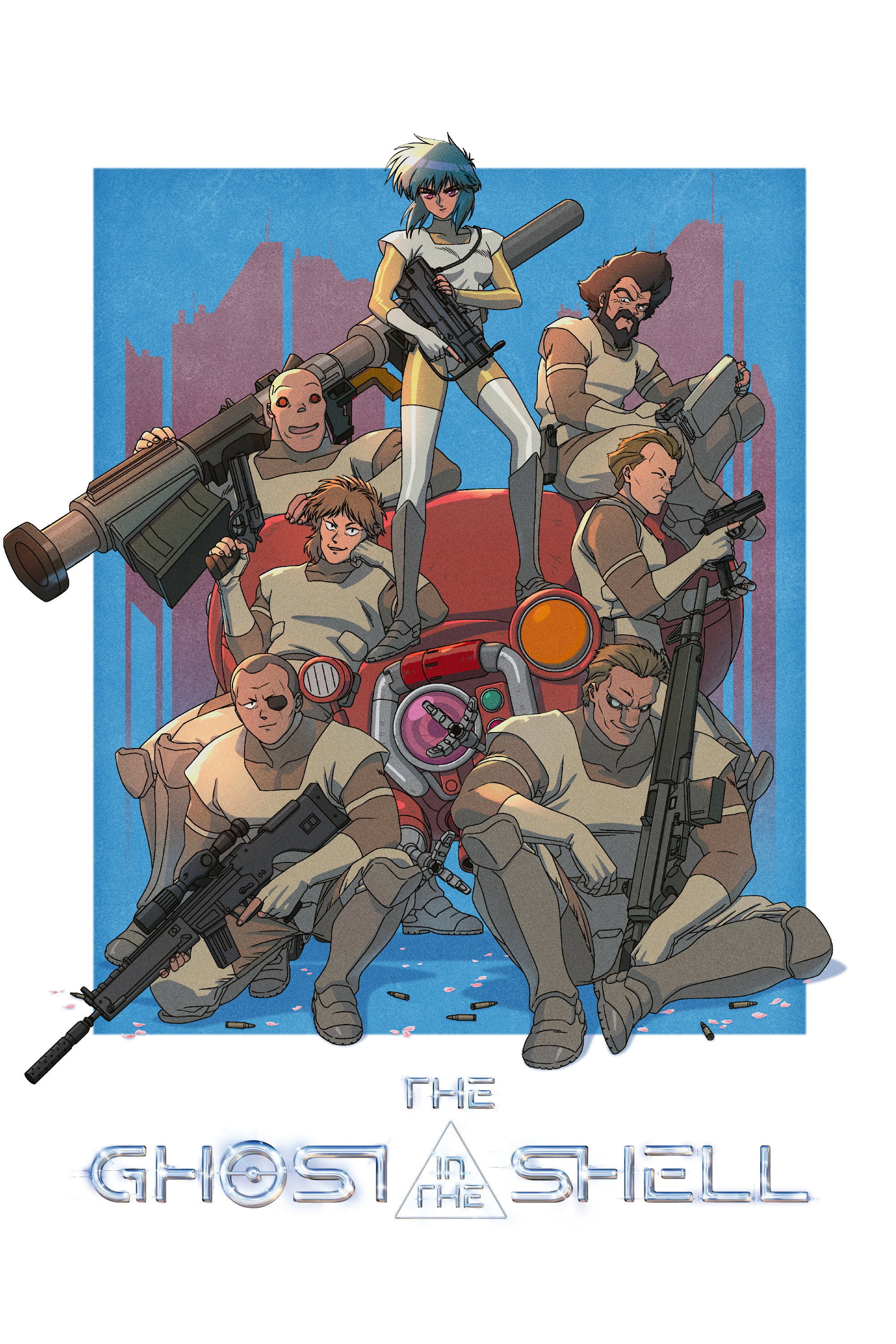 Poster for THE GHOST IN THE SHELL