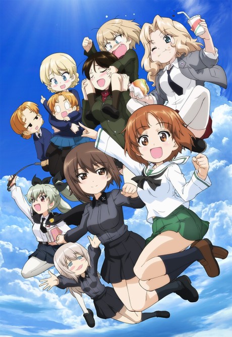 Poster for Girls und Panzer: Motto Love Love Sakusen desu!