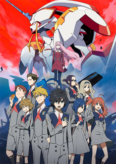 Poster for DARLING in the FRANXX