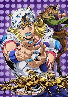 Poster for STEEL BALL RUN JoJo's Bizarre Adventure 2nd - 3rd STAGE